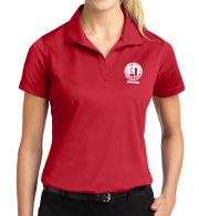 Women's Red Polo